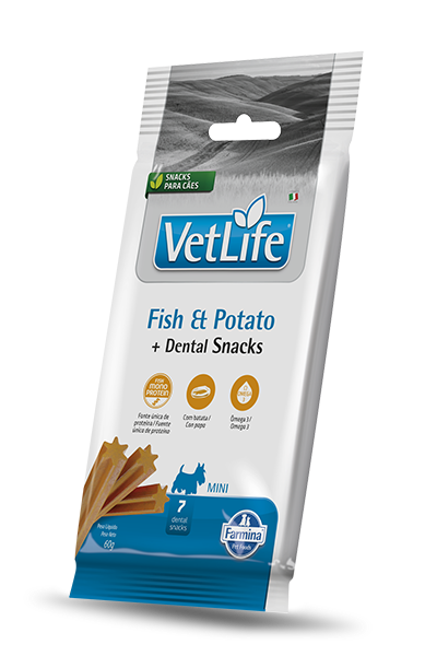 Fish & Potato Petiscos Dentais Mini